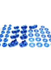 Dress Up Bolts Stage 1 Titanium Hardware Engine Bay Kit Nissan 350Z 2003-2006                                     - NIS-009-Ti-BLU - Image 2