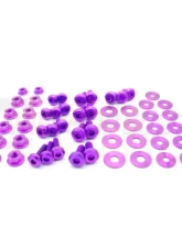 Dress Up Bolts Stage 1 Titanium Hardware Engine Bay Kit Nissan 350Z 2003-2006                                     - NIS-009-Ti-PRP - Image 2