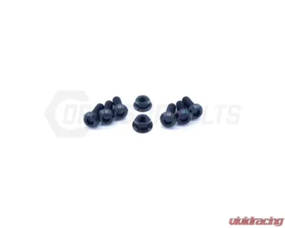 Dress Up Bolts Titanium Hardware Strut Tower Bar Kit Nissan 350Z - NIS-010-Ti-BLK
