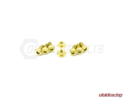 Dress Up Bolts Titanium Hardware Strut Tower Bar Kit Nissan 350Z - NIS-010-Ti-GLD