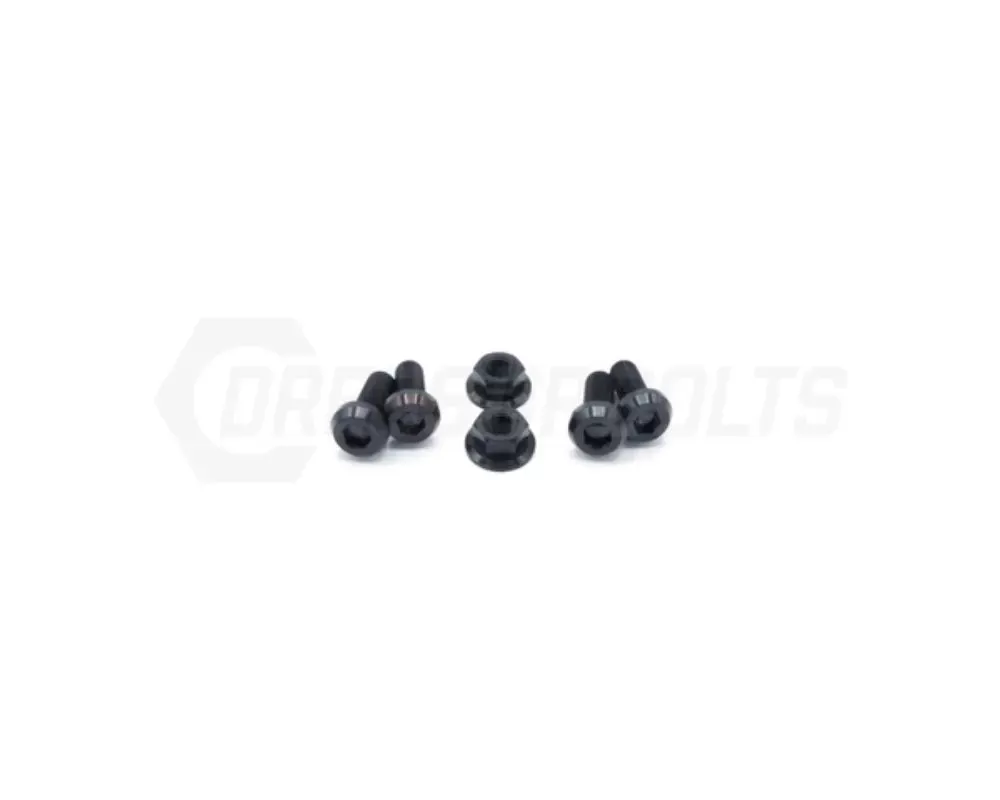 Dress Up Bolts Titanium Hardware Strut Tower Bar Kit Nissan 370Z - NIS-013-Ti-BLK