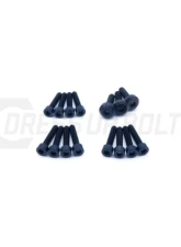 Dress Up Bolts Stage 1 Titanium Hardware Engine Kit Nissan RB26 Engine                                     - NIS-036-Ti-BLK - Image 3