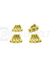 Dress Up Bolts Stage 1 Titanium Hardware Engine Kit Nissan RB26 Engine                                     - NIS-036-Ti-GLD - Image 3
