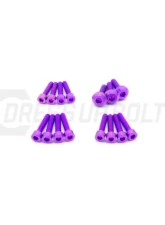 Dress Up Bolts Stage 1 Titanium Hardware Engine Kit Nissan RB26 Engine                                     - NIS-036-Ti-PRP - Image 3