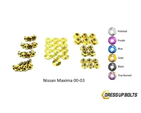 Dress Up Bolts Titanium Engine Bay Kit Nissan Maxima 2000-2003