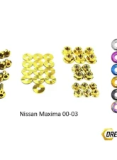 Dress Up Bolts Titanium Engine Bay Kit Nissan Maxima 2000-2003                                     - NIS-047-Ti-GLD - Image 3