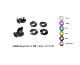 Dress Up Bolts Titanium Engine Cover Kit Nissan Maxima 2000-2003
