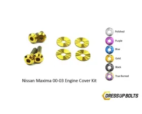 Dress Up Bolts Titanium Engine Cover Kit Nissan Maxima 2000-2003