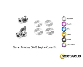 Dress Up Bolts Titanium Engine Cover Kit Nissan Maxima 2000-2003
