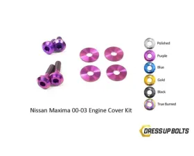 Dress Up Bolts Titanium Engine Cover Kit Nissan Maxima 2000-2003