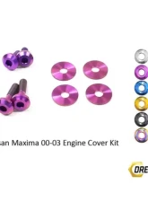 Dress Up Bolts Titanium Engine Cover Kit Nissan Maxima 2000-2003                                     - NIS-048-Ti-PRP - Image 2
