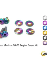 Dress Up Bolts Titanium Engine Cover Kit Nissan Maxima 2000-2003                                     - NIS-048-Ti-TB - Image 2