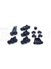 Dress Up Bolts Stage 1 Titanium Hardware Engine Kit Nissan RB25 Engine                                     - NIS-052-Ti-BLK - Image 2