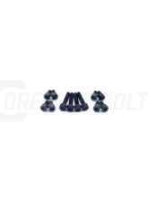 Dress Up Bolts Titanium Hardware Coil Pack Cover Kit Nissan RB25 Engine                                     - NIS-054-Ti-BLK - Image 2