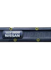 Dress Up Bolts Titanium Hardware Coil Pack Cover Kit Nissan RB25 Engine                                     - NIS-054-Ti-BLU - Image 2