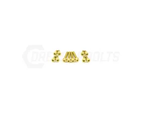 Dress Up Bolts Titanium Hardware Coil Pack Cover Kit Nissan RB25 Engine