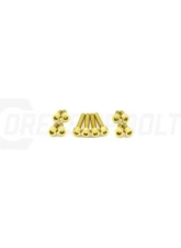Dress Up Bolts Titanium Hardware Coil Pack Cover Kit Nissan RB25 Engine                                     - NIS-054-Ti-GLD - Image 2