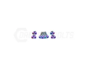 Dress Up Bolts Titanium Hardware Coil Pack Cover Kit Nissan RB25 Engine
