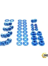 Dress Up Bolts Stage 1 Titanium Hardware Engine Bay Kit Nissan Silvia S15 1999-2002                                     - NIS-056-Ti-BLU - Image 3