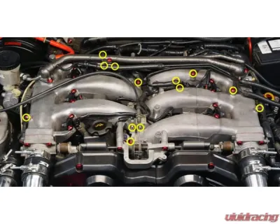 Nissan 300ZX VG30DETT Stage 1 Titanium Dress Up Bolts Kit NIS-068