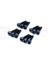 Dress Up Bolts Titanium Hardware Fuel Injector Kit Nissan 300ZX VG30DETT | VG30DE Engine                                     - NIS-075-Ti-BLK - Image 2