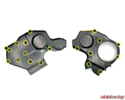 パーツ justin Nissan 300ZX VG30DETT Timing Cover Dress Up Bolts Kit Nis