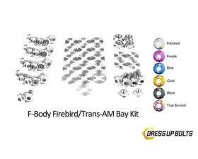 Dress Up Bolts Titanium Engine Bay Kit Pontiac Firebird | Trans Am 1998-2002