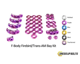 Dress Up Bolts Titanium Engine Bay Kit Pontiac Firebird | Trans Am 1998-2002
