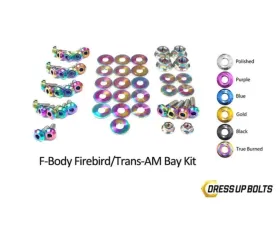 Dress Up Bolts Titanium Engine Bay Kit Pontiac Firebird | Trans Am 1998-2002