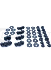 Dress Up Bolts Stage 1 Titanium Hardware Engine Bay Kit Subaru WRX | STI 2015-2021                                     - SUB-009-Ti-BLK - Image 2