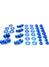Dress Up Bolts Stage 1 Titanium Hardware Engine Bay Kit Subaru WRX | STI 2015-2021                                     - SUB-009-Ti-BLU - Image 2