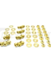 Dress Up Bolts Stage 1 Titanium Hardware Engine Bay Kit Subaru WRX | STI 2015-2021                                     - SUB-009-Ti-GLD - Image 2