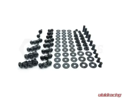 Dress Up Bolts Stage 2 Titanium Hardware Engine Bay Kit Subaru WRX | STI 2015-2021 - SUB-015-Ti-BLK