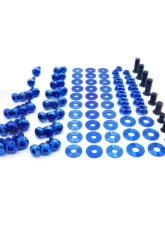 Dress Up Bolts Stage 2 Titanium Hardware Engine Bay Kit Subaru WRX | STI 2015-2021                                     - SUB-015-Ti-BLU - Image 7