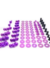 Dress Up Bolts Stage 2 Titanium Hardware Engine Bay Kit Subaru WRX | STI 2015-2021                                     - SUB-015-Ti-PRP - Image 7