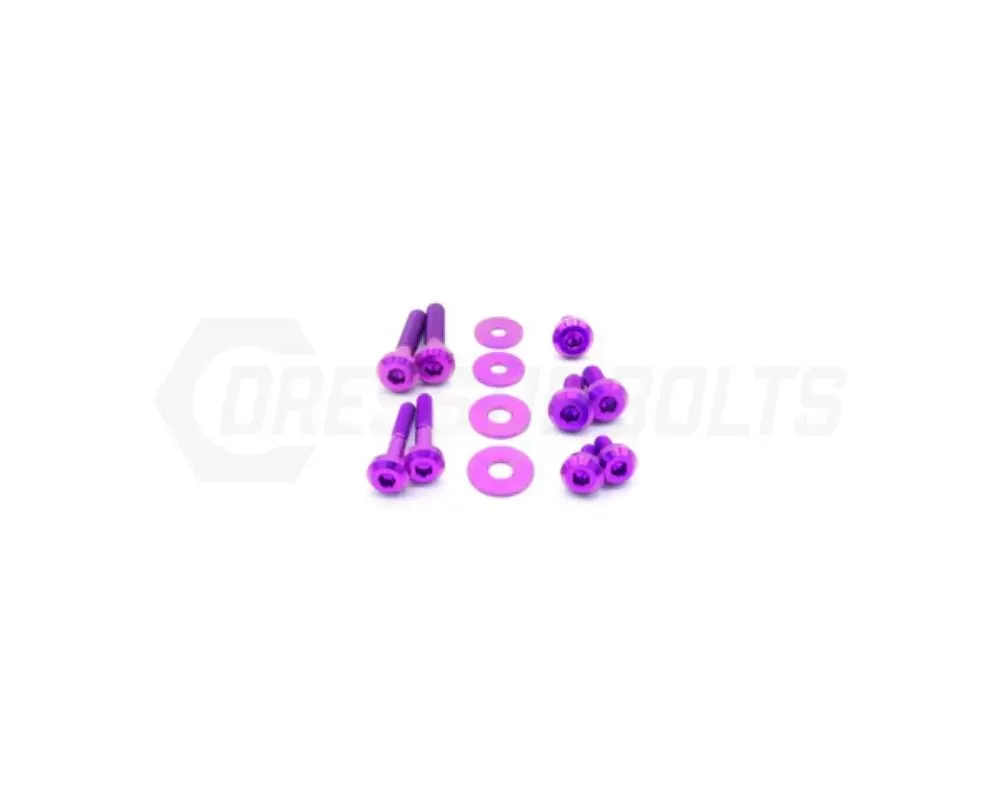 Dress Up Bolts Titanium Hardware Intercooler Kit Subaru STI EJ257 Engine 2015-2021 - SUB-018-Ti-PRP