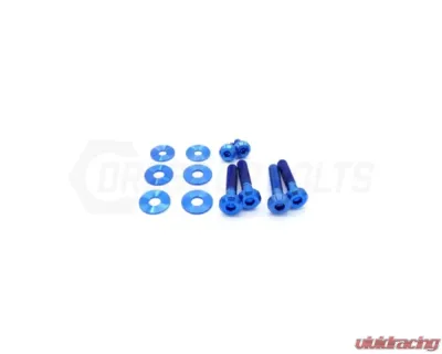 Dress Up Bolts Titanium Hardware Trunk Kit Subaru WRX | STI 2015-2021 - SUB-019-Ti-BLU