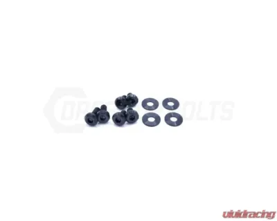 Dress Up Bolts Titanium Hardware Hood Kit Subaru Impreza GC8 1992-2001 - SUB-023-Ti-BLK