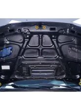 Dress Up Bolts Titanium Hardware Hood Kit Subaru Impreza GC8 1992-2001                                     - SUB-023-Ti-BLK - Image 3