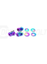 Dress Up Bolts Titanium Hardware Hood Kit Subaru Impreza GC8 1992-2001                                     - SUB-023-Ti-TB - Image 3