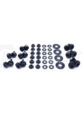 Dress Up Bolts Titanium Hardware RS Hood Kit Subaru Impreza GC8 1992-2001                                     - SUB-024-Ti-BLK - Image 2