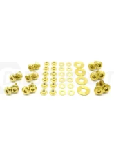 Dress Up Bolts Titanium Hardware RS Hood Kit Subaru Impreza GC8 1992-2001                                     - SUB-024-Ti-GLD - Image 2
