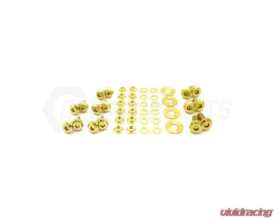 Dress Up Bolts Titanium Hardware RS Hood Kit Subaru Impreza GC8 1992-2001 - SUB-024-Ti-GLD