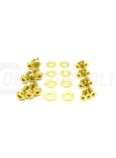Dress Up Bolts Titanium Hardware Door Kit Subaru Impreza GC8 1992-2001                                     - SUB-026-Ti-GLD - Image 3