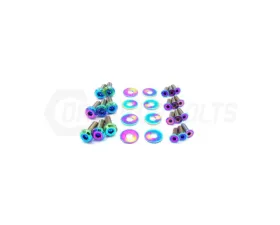 Dress Up Bolts Titanium Hardware Door Kit Subaru Impreza GC8 1992-2001