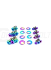 Dress Up Bolts Titanium Hardware Door Kit Subaru Impreza GC8 1992-2001                                     - SUB-026-Ti-TB - Image 3