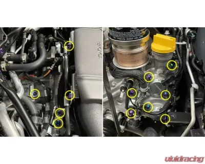 Dress Up Bolts Titanium Hardware Engine Kit Subaru | Toyota FA24D Engine - SUB-030-Ti-GLD