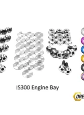 Dress Up Bolts Titanium Full Engine Bay Kit Lexus IS300 1998-2005                                     - TOY-003-Ti-POL - Image 2