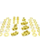 Dress Up Bolts Stage 1 Titanium Hardware Engine Bay Kit Toyota Supra MKV 2020-2024                                     - TOY-008-Ti-GLD - Image 2
