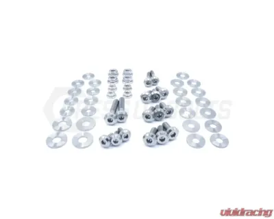 Dress Up Bolts Stage 1 Titanium Hardware Engine Bay Kit Toyota Supra MKV 2020-2024 - TOY-008-Ti-POL